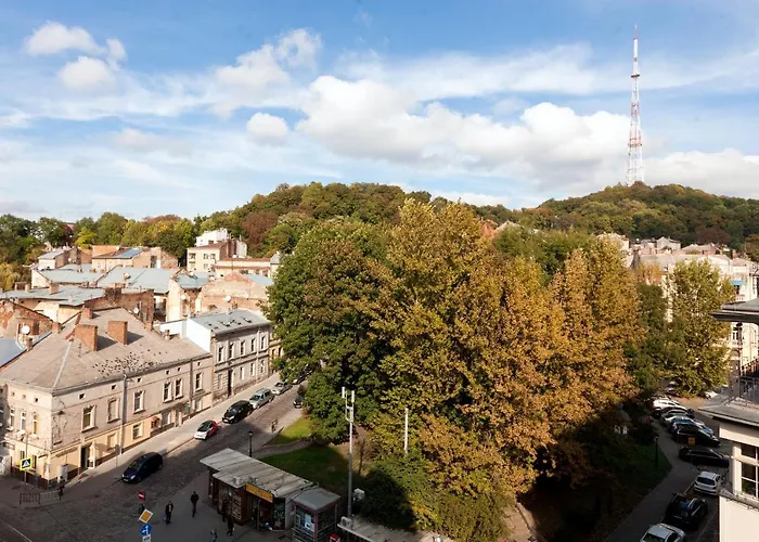 דירה Leogrand On Khmelnytskoho 11 לבוב